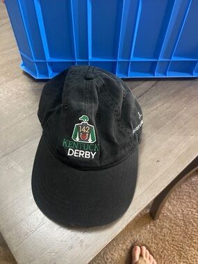 Kentucky Derby 142 Black Baseball Cap